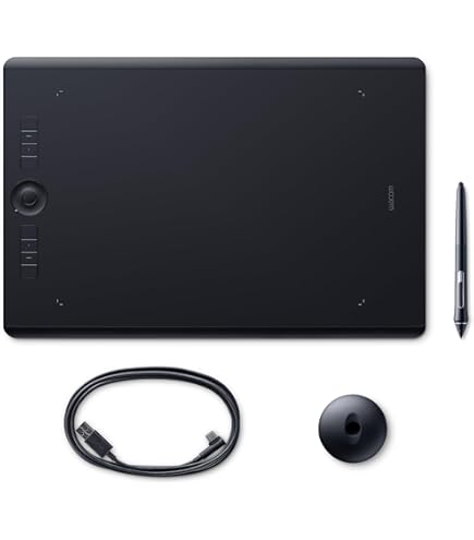 Wacom PTH660 Intuos Pro Digital Graphic Drawing Tablet for Mac or
